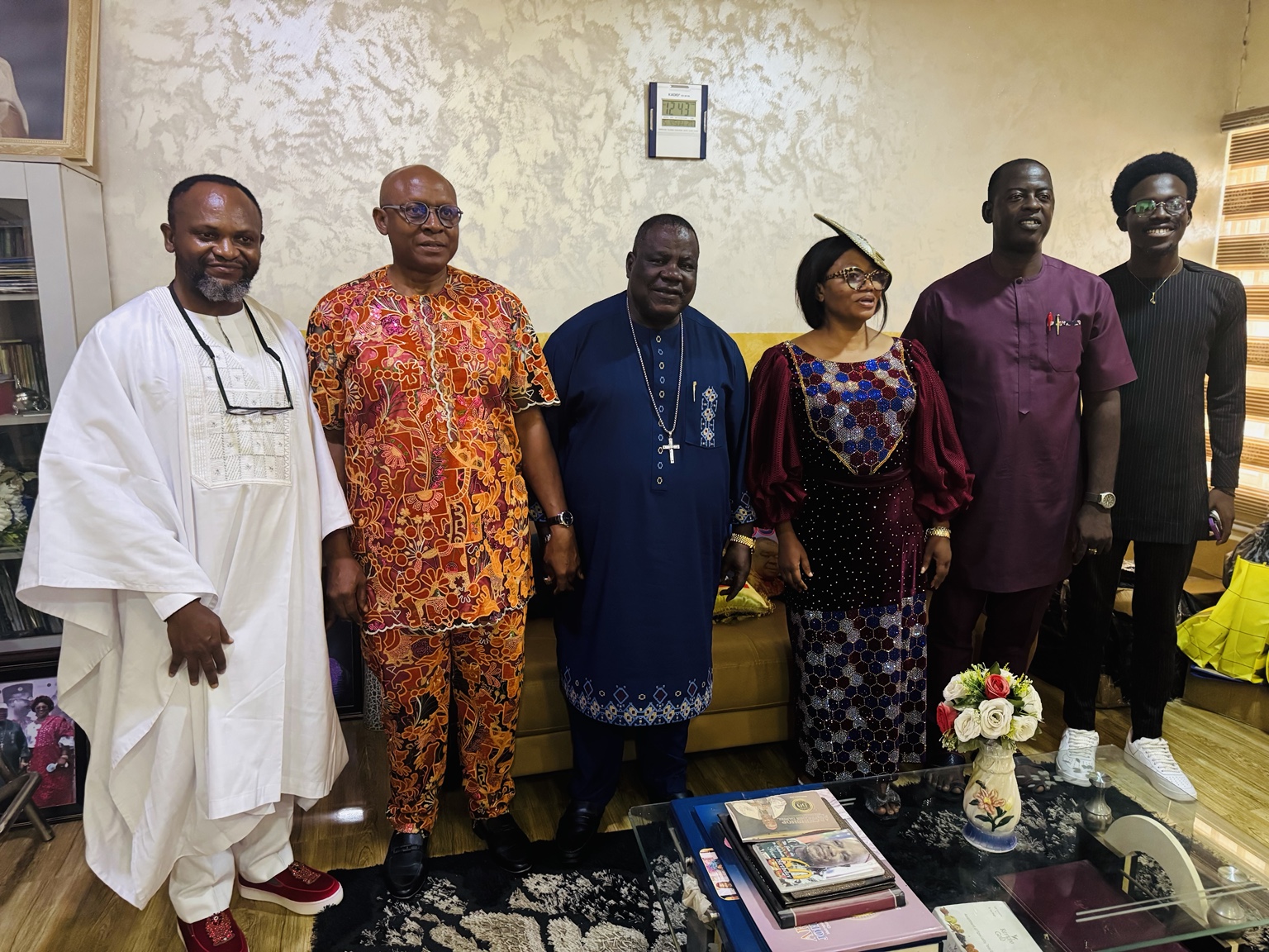 Ngozi with friends at Archbishop Johnpraise Daniel's 65th Birthday, day 2